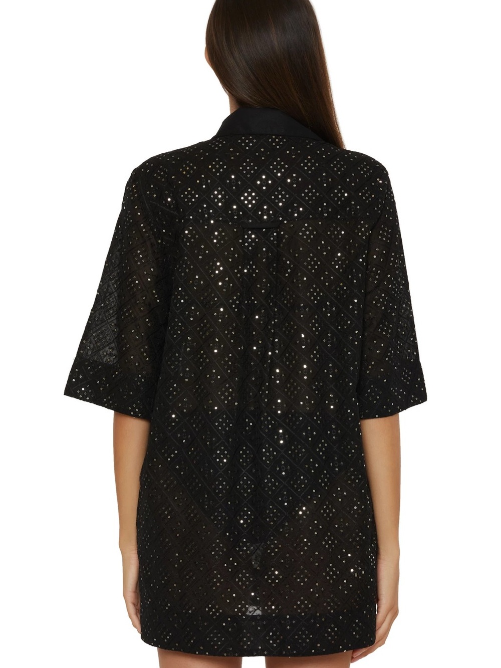 Trina Turk Sequin Tunic Top NWT - Picture 6 of 6